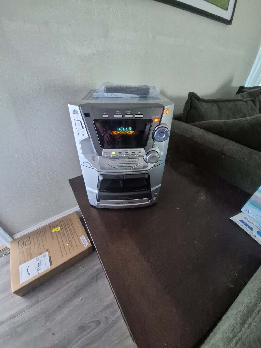 Panasonic Sa-Ak33 5 Cd Changer Stereo System